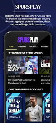 Official Spurs + Stadium App android App screenshot 11