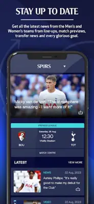 Official Spurs + Stadium App android App screenshot 13