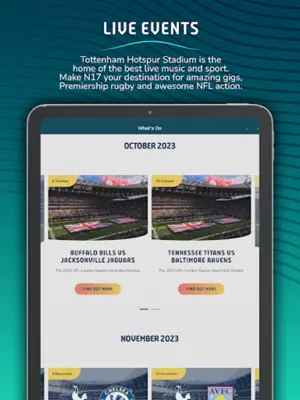 Official Spurs + Stadium App android App screenshot 2