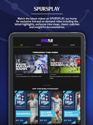 Official Spurs + Stadium App android App screenshot 3